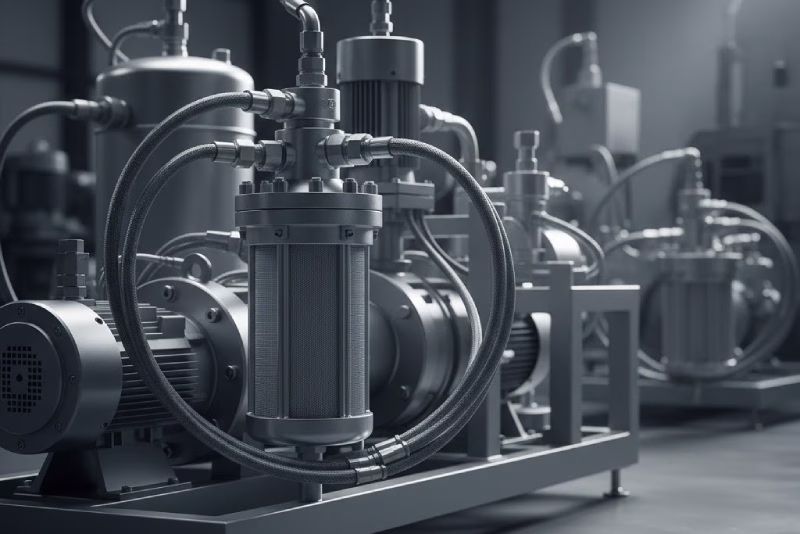 تعویض فیلتر هیدرولیک دیرهنگام خطرناک